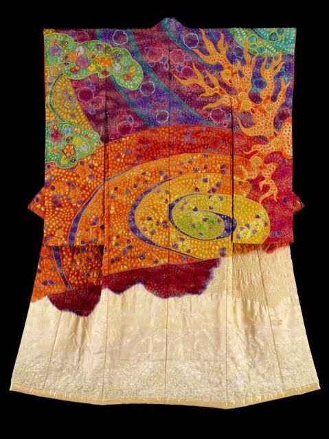 Itchiku Kubota, ‘Symphony of Light Uzu - magma swirling in the furnace’, 2006, Musée national des arts asiatiques - Guimet