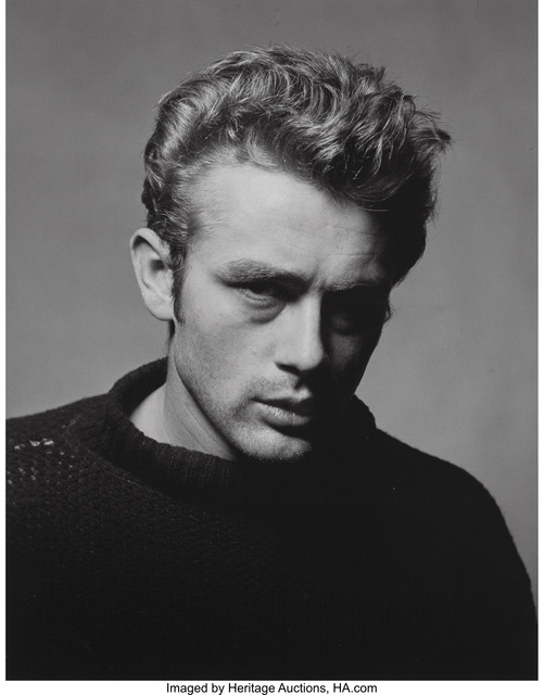 Roy Schatt | James Dean from the Torn Sweater Series (1954) | Artsy