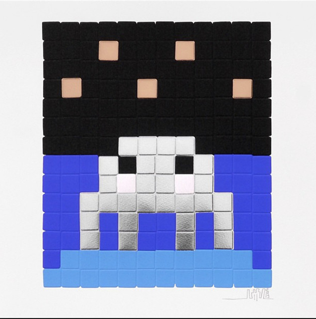 Invader, ‘Invader One (Silver Edition)’, 2016, Struck Contemporary