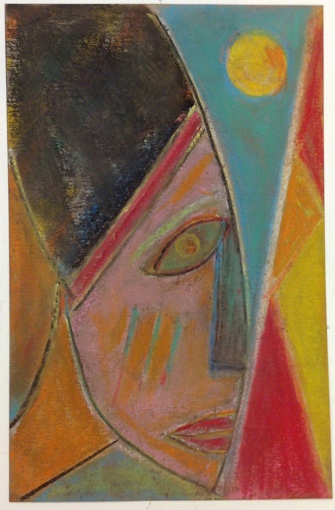 "Untitled" 11 x 17 Pastel on watercolor paper "Untitled" 11 x 17 Pastel on watercolor paper