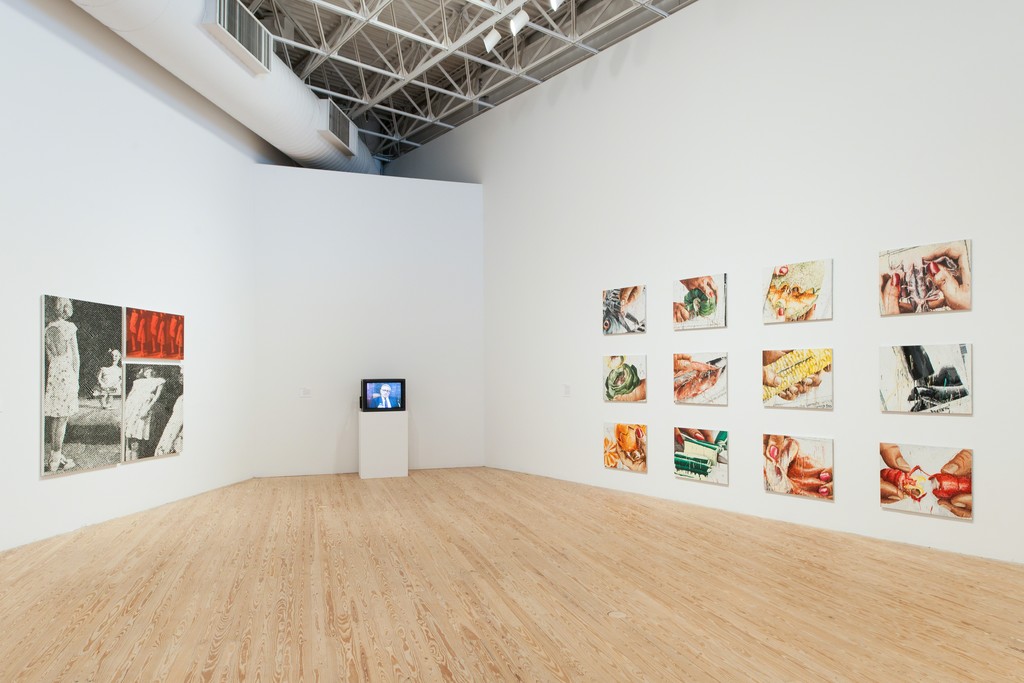 Installation view of “Marilyn Minter: Pretty/Dirty” at the Contemporary Arts Museum Houston, 2015. Photo: Paul Hester. © Contemporary Arts Museum Houston. Installation view of “Marilyn Minter: Pretty/Dirty” at the Contemporary Arts Museum Houston, 2015. Photo: Paul Hester. © Contemporary Arts Museum Houston.