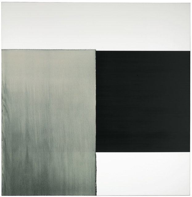 Callum Innes, ‘Exposed Painting Charcoal Black, GoldGreen’, 2000, Museo de Arte Contemporáneo de Buenos Aires