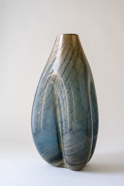 Daniela Busarello, ‘Mose – Blu Grigio Oro’, 2016, Design/Decorative Art, Verre Murano, Mouvements Modernes