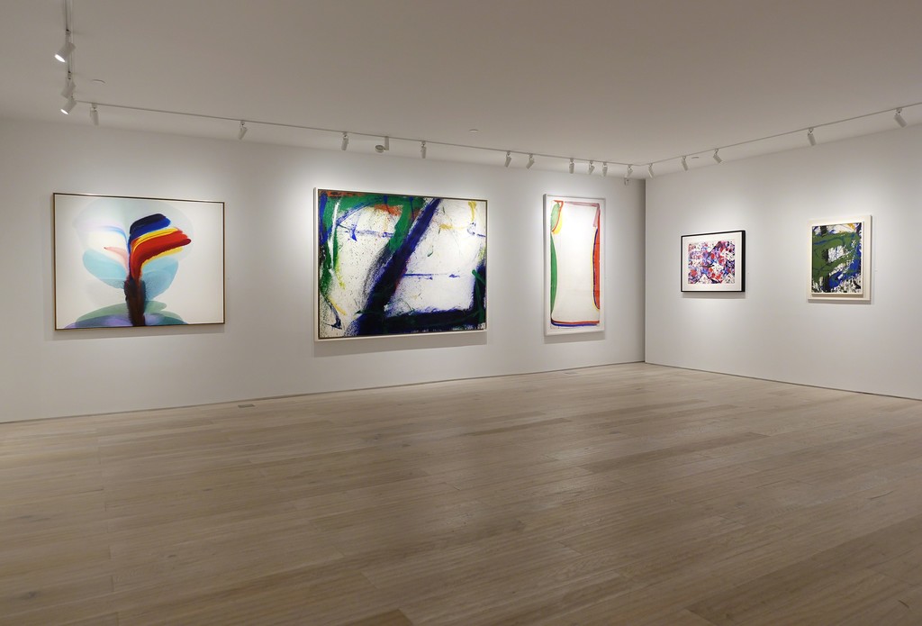 Installation view - "Between Tachisme and Abstract Expressionism: Bluhm, Francis, Jenkins" Installation view - "Between Tachisme and Abstract Expressionism: Bluhm, Francis, Jenkins"