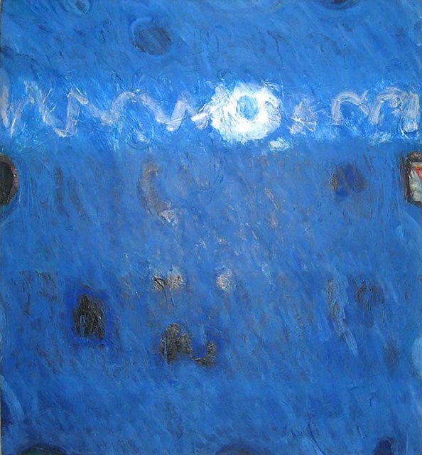 Lawrence Calcagno, ‘Blue Painting’, 1971, Anita Shapolsky Gallery