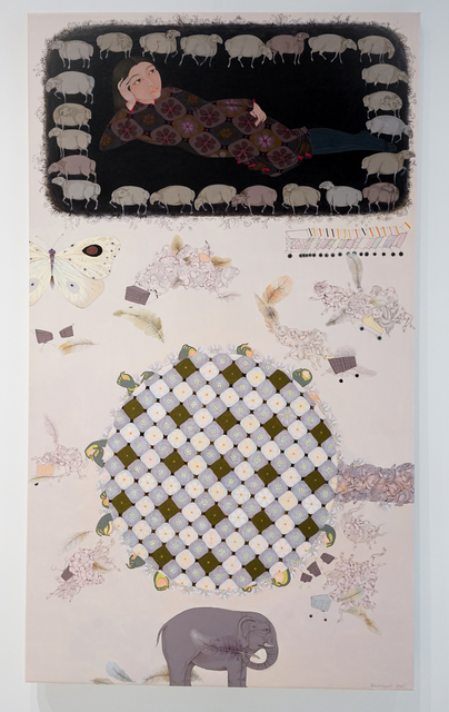 Uuriintuya Dagvasambuu, ‘Little Peace’, 2020, Painting, Acrylic on canvas, Sapar Contemporary
