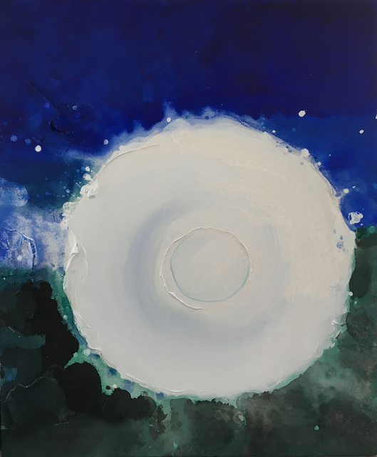 Zhang Jian-Jun 張健君, ‘First Drop of Water #35’, 2016, Painting, Ink, oil paint, acrylic, and rice paper on canvas, Pearl Lam Galleries