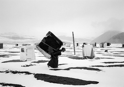 Zhong Guohua, ‘ The Nun with a small room on the back ’, 2017, Photography, Silver print, Nine Art Space