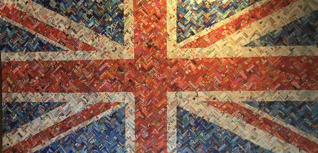 Kim Rugg, ‘Keep Britain Tidy’, 2019-2020, Drawing, Collage or other Work on Paper, Discarded litter on paper, Mark Moore Fine Art