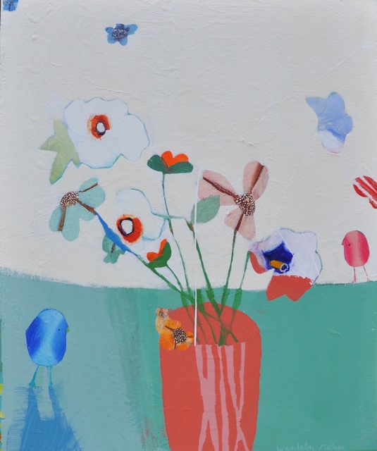 Wendeline S. Matson, ‘Sea Blue’, 2021, Painting, Acrylic on Canvas, M.A. Doran Gallery