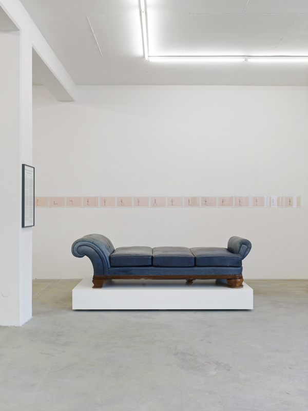 Flüchtig Hingemachte Männer, 2014, exhibition view at Klemm's, Berlin Flüchtig Hingemachte Männer, 2014, exhibition view at Klemm's, Berlin