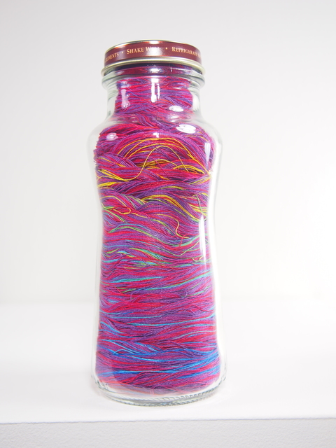 Gabriel Dawe, ‘Jarrito No. 9’, 2016, Mixed Media, Thread and glass bottle, Talley Dunn Gallery