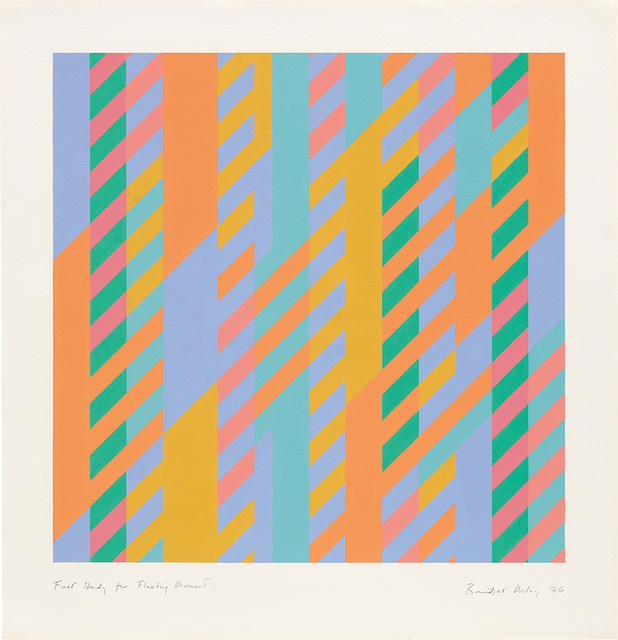 Bridget Riley, ‘First Study for Fleeting Moment’, 1986, Phillips