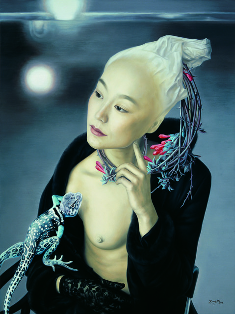 he hongbei, ‘My Love’, 2010, Painting, Oil on Canvas, Soemo Fine Arts