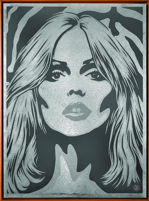 Shepard Fairey (OBEY), ‘Debbie Harry Zebra Skin’, 2014, Underdogs Gallery