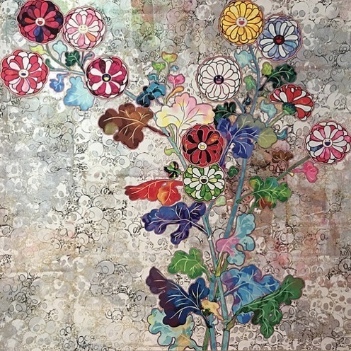 Takashi Murakami, ‘Korin: Flowers of Resurrection’, 2016, Print, Offset lithograph, Vogtle Contemporary