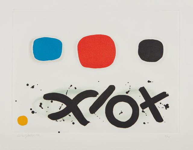 Adolph Gottlieb, ‘Imaginary Landscape’, 1971, Print, Aquatint in colors, on Fabriano paper, with full margins, Phillips