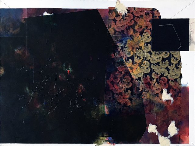 Edward Holland, ‘The Ram Version 11’, 2018, Painting, Acrylic, colored pencil and graphite on canvas with collage, Adah Rose Gallery