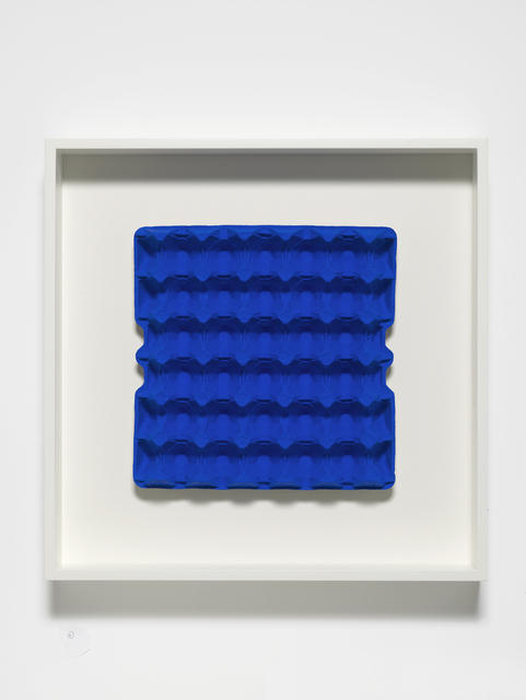 Gavin Turk, ‘Yves Klein Blue Box ’, 2017, Painting, Pigment on Cardboard, Mimmo Scognamiglio / Placido
