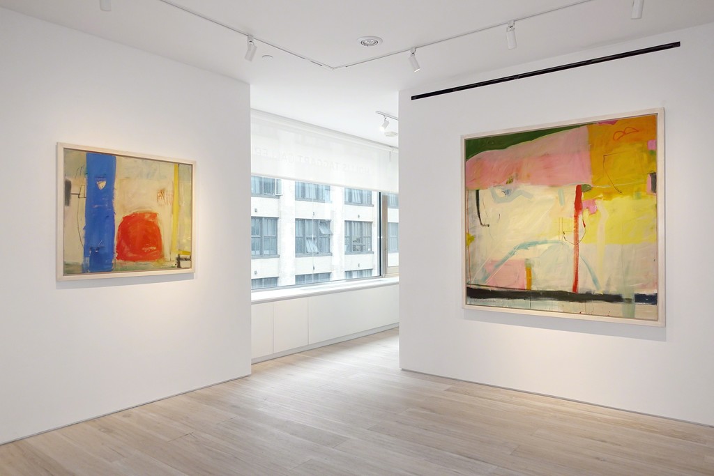 Installation view: "Color Harmonies: New Paintings by Chloë Lamb" Installation view: "Color Harmonies: New Paintings by Chloë Lamb"