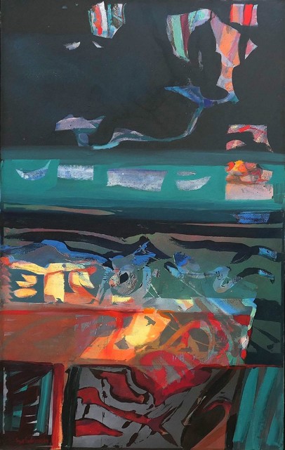 Syd Solomon, ‘Estrata (Tall Ships Series - Newport)’, 1976, Berry Campbell Gallery