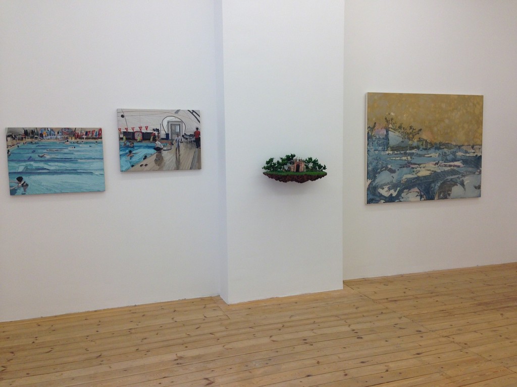 Installation view, Luca Padroni, Jorge Mayet and Federico Guerri Installation view, Luca Padroni, Jorge Mayet and Federico Guerri