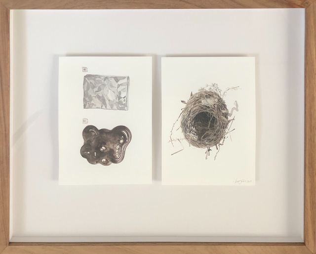 Isabella Kuijers, ‘Objects Out of Context i’, 2019, Drawing, Collage or other Work on Paper, Watercolour and pencil on paper, 99 Loop Gallery
