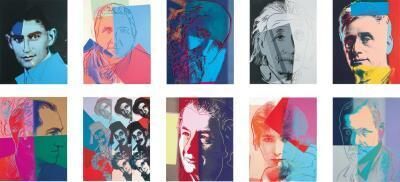 Andy Warhol - Ten Portraits of Jews of the Twentieth Century