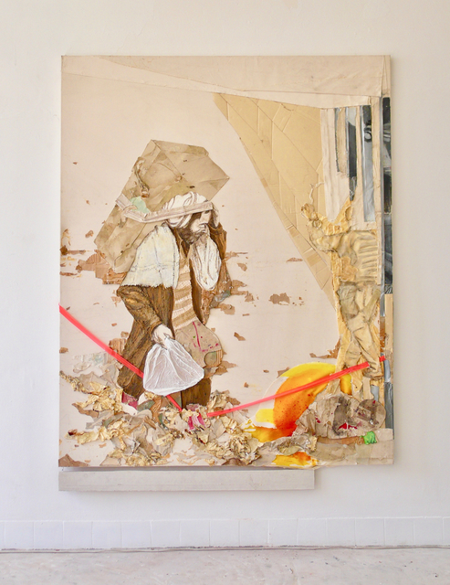 Maurice Thomassen, ‘Petripheral theatre : Border’, 2011-2019, Mixed Media, Mixed media on canvas, NL=US Art