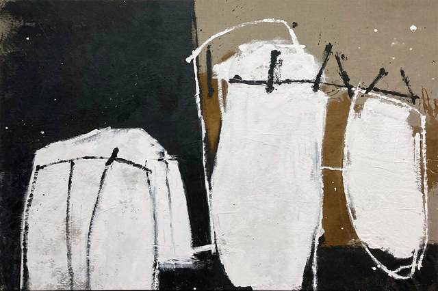 Meighan Morrison, ‘Painting #82120’, 2020, Painting, Ink and acrylic on stretched linen, CHROMA GALLERY