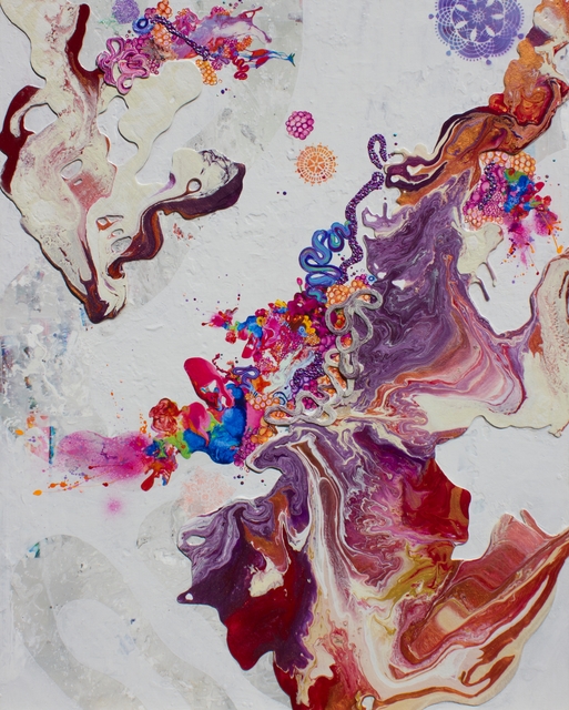 Kimber Berry, ‘The Determinate Past of Something Yet to Come’, 2012, Painting, Mixed Media on Canvas, HOHMANN