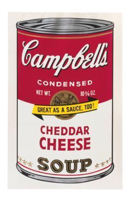 Andy Warhol - Cheddar Cheese from Campbell Soup II