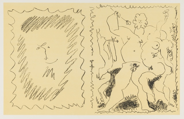 Pablo Picasso, ‘Bacchanal (Bloch 795; Mourlot 280)’, 1955, Print, Lithograph printed in colours, Forum Auctions