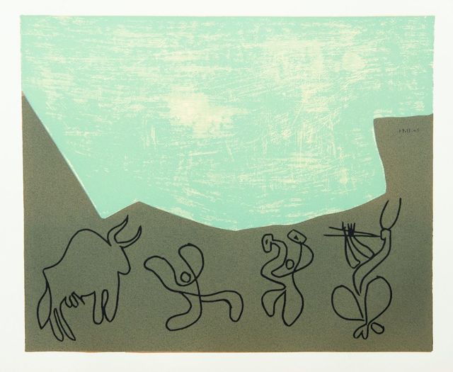 Pablo Picasso, ‘BACCHANAL WITH BLACK BULL;’, 1962, Sworders