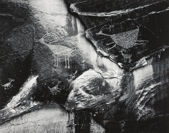 Ansel Adams, ‘Petroglyphs, Monument Valley, Utah’, 1958, Atlas Gallery