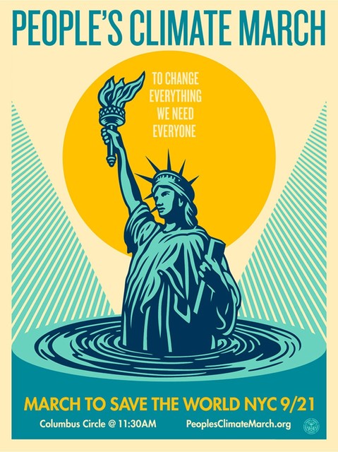 Shepard Fairey, ‘People's Climate March’, ca. 2018, AYNAC Gallery