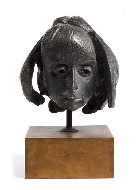 Floriano Bodini, ‘Head of a young girl’, Sculpture, Bronze sculpture, Bertolami Fine Arts