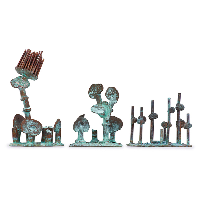 Klaus Ihlenfeld, ‘Three Tropical Plants Sculptures, Berks County, PA’, 2000s, Rago/Wright