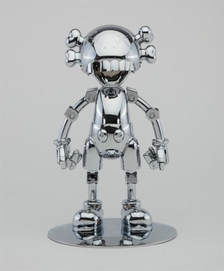 KAWS, ‘KAWS X HAJIME SORAYAMA No Future Companion (Silver Chrome) ’, 2008, Lougher Contemporary