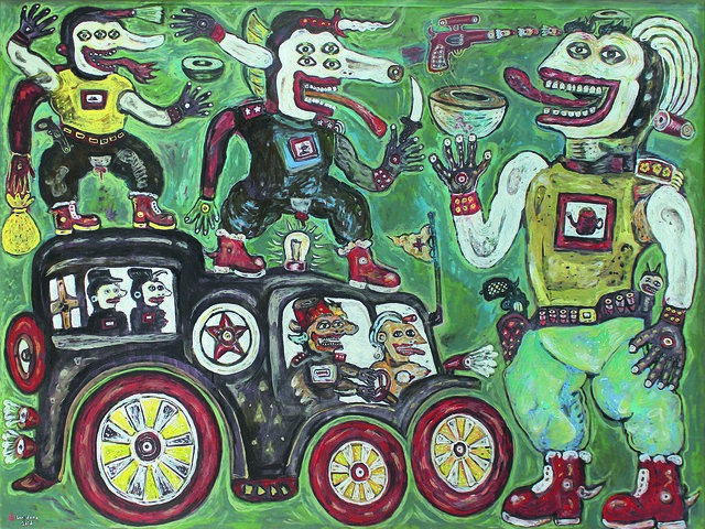 Heri Dono, ‘California Mafia’, 2016, Mizuma Art Gallery