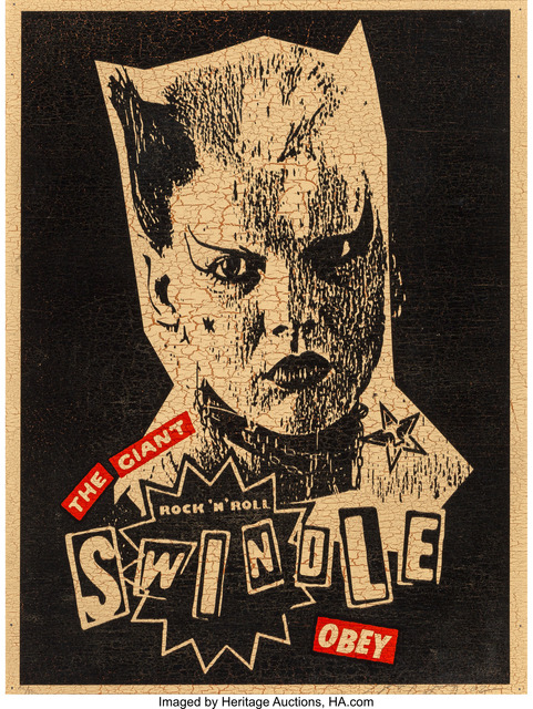 Shepard Fairey (OBEY), ‘Rock and Roll Swindle’, 2002, Heritage Auctions