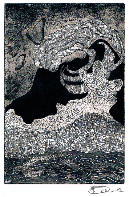 Michael Schultz, ‘03’, 2019, Print, Ink on paper, SHIM Art Network