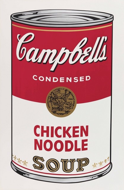 Andy Warhol, ‘Campbell’s Soup I: Chicken Noodle’, 1968, michael lisi / contemporary art