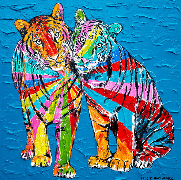 Gillie and Marc Schattner, ‘They were tigers on the outside and pussycats on the inside ’, 2018, Gillie and Marc Art Gallery