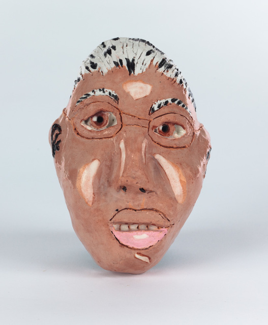 Gerald Wiggins, ‘Troy the Mask’, 2015, Sculpture, Glazed ceramic, Creativity Explored
