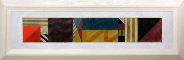 Gregg Robinson, ‘Large Modernist Geometric Abstract Painting’, 1990-1999, Lions Gallery