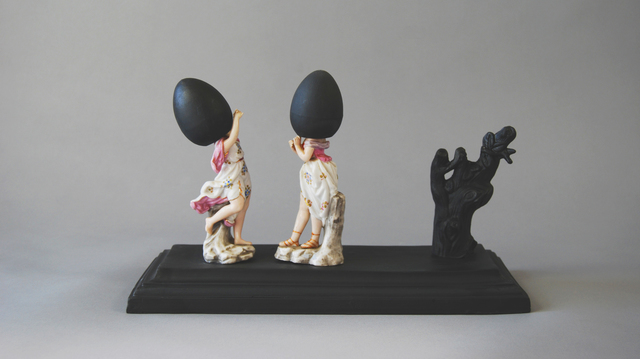 Matt Smith (British), ‘Two Women’, 2020, Sculpture, Parian, Cynthia Corbett Gallery