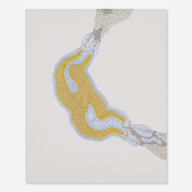 Daniel Zeller, ‘Transit’, 2004, Drawing, Collage or other Work on Paper, Ink on paper, Rago/Wright