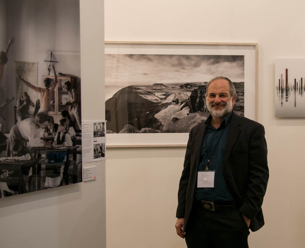 Neil Folberg of Vision Gallery at Art Toronto 2014 Neil Folberg of Vision Gallery at Art Toronto 2014