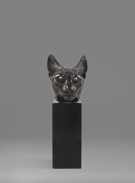 Charles Artus Tete De Chat Egyptien Ca 1950 Artsy